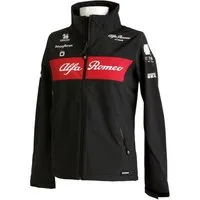 CODE-ZERO Softshelljacke Softshell Jacke Alfa Romeo F1 Team Damen Übergangsjacke Windjacke Wanderjacke Outdoor Regen