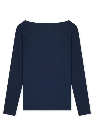 SCHIESSER - Langarmshirt admiral - Gr. - 38
