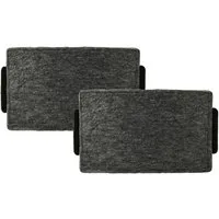 vhbw Aktivkohlefilter passend für Miele DA 3566, DA 3590-90, DA 3596, DA 3568, DA 3590, DA, Zubehör für Miele DA 3566 DA 3590-90 DA 3596 DA 3568 DA 3590 DA 3598 DA 3660