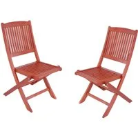 Garden Pleasure Klappstuhl STOCKHOLM (Set, 2 St), 2er Set
