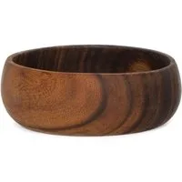 Levandeo® Dekoschale, Holzschale Akazie 15cm rund Holz Schale Obstschale