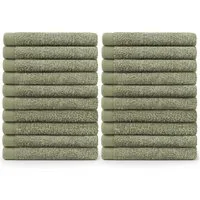 Blumtal Gästehandtücher 30x30cm - weich und saugstark, Frottee (24-St), 12er und 24er Set, 100% Baumwolle