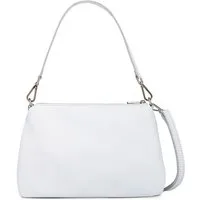 Caspar Umhängetasche Damen Leder Clutch kleine Handtasche - Premium Line - Modell No.849, leicht, elegant & unempfindlich - 100% Echtleder - Handmade in Italy
