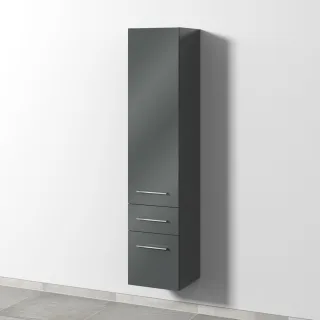 Sanipa Hochschrank Anschlag rechts 2morrow (G2273R) 1615x350x350 Anthrazit-Glanz, G227379R G227379R