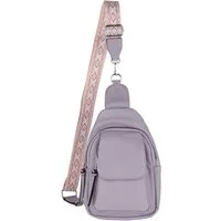 MIRROSI Umhängetasche Sling Bag,Brusttasche, Crossbody 19x28x8cm (für Ausflüge, Reisen, Wanderungen, und Partys, Mittelgroß), auch für die Verwendung als Rucksack oder Daypack geeignet