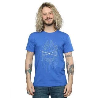 Star Wars - "Millennium Delivery" T-Shirt für Herren (Königsblau)