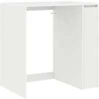 vidaXL Seitenschrank Waschmaschinen-Schrank Weiß 87 x 60 x 89 cm Holzwerkstoff (1-St)