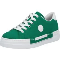 Rieker Sneaker, Freizeitschuh, Halbschuh, Schnürschuh mit Plateausohle