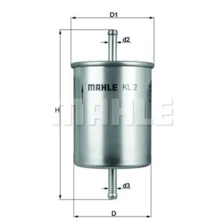 Mahle Kraftstofffilter Audi Citroen Ford Renault Seat Skoda VW
