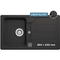 Schock Granitspüle COMO D-100, rechteckig, 86/50 cm
