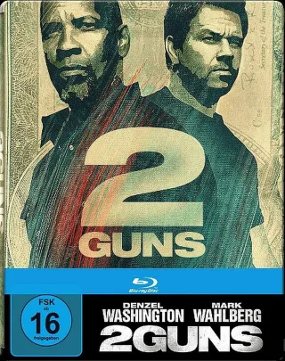 2 GUNS Limited Edition Steelbook (Blu ray)