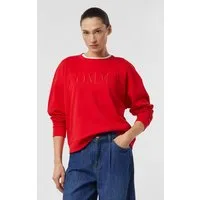 comma Sweatshirt Sweatshirt Sweatshirt mit Artwork