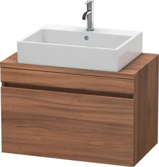 Duravit DuraStyle Konsolenwaschtischunterbau wandhängend Nussbaum Matt 800x478x512 mm - DS530207979 DS530207979