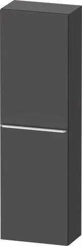 Duravit D-Neo Halbhochschrank Graphit Matt 400x240x1320 mm - DE1318L10490000 DE1318L10490000