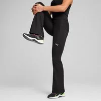 PUMA Trainingshose W TAD ESSENTIAL HW BOOTCUT PANT mit DryCELL Technologie, atmungsaktiv, schmale Passform