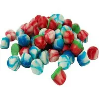 Fruchtgummi Bären & Co. Süßigkeit, Fruchtgummi Jelly Tops Kiss Mix Erdbeere Wassermelone Himbeere 1000g