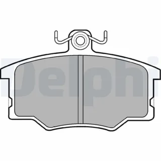 Delphi Bremsbel?ge vorne Audi 100 80 Coupe Volvo 340-360