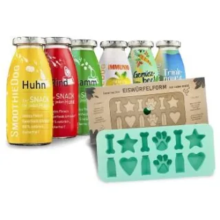 SmoothieDog Mix 6x 250 ml + Eiswürfelform