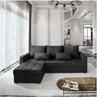 Masseno Ecksofa KOS PIK mit Schlaffunktion L-Form, Sofa mit Bettkasten