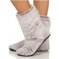 Antonio Damen Hausschuhe 499 35-38 Bordo Hüttenschuhe