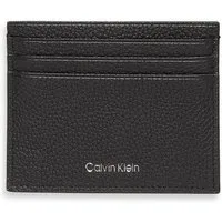 Calvin Klein Kartenetui FOIL EMBOSS EW CARD CASE, Unisex Geldbeutel, Kreditkartenetui mit Logoschriftzug