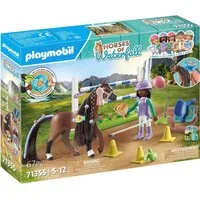 Playmobil® Horses of Waterfall Spielbausteine, (Set, 1 St., 1 Playmobil Spielset), 1x Playmobil, 1x Anleitung, 1x Zubehörteile