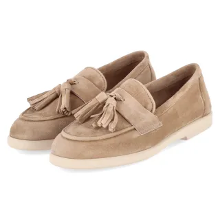 Kaerlek Loafer OLGA 2  Braun - Gr. 39 -  Leder und Textil