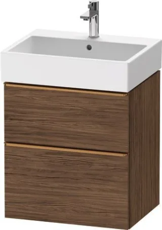 Duravit D-Neo Waschtischunterbau wandhängend Nussbaum dunkel Matt 584x442x625 mm - DE4371004210000 DE4371004210000