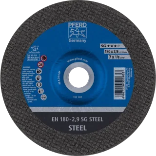 PFERD TOOLS Trennscheibe EH gekröpft Leistungslinie SG STEEL für Stahl - 61323322