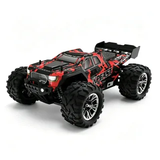KFPLAN KF13 RTR 1/16 2.4G 4WD 30km/h RC Car High Speed Off-Road Truck Full Proportioal LED Light Remote Control Vehicles