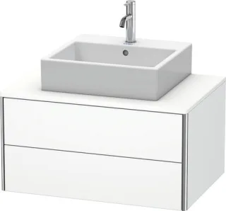 Duravit XSquare Konsolenwaschtischunterbau wandhängend Weiß Matt 800x548x400 mm - XS491001818 XS491001818