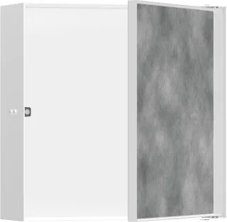 Hansgrohe XtraStoris Rock Wandnische mit befliesb.Tür 300 x 300 x 100 mm MW, 56085700 56085700
