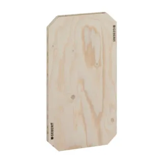 Geberit Gis Montageplatte 461035001 31 x 58 cm, universell, für Konsollasten, Holz