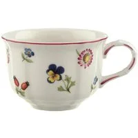 Villeroy & Boch Tasse Teetasse 0,13 l Petite Fleur, Premium Porcelain, Teetasse, Teeobertasse, 130 ml, Premium Porcelain, bunt, Blütendekor