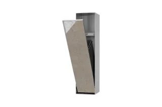 ESS Container T-ROLL Edelstahl Einbau Abfallbehälter & Ablagefach, befliesbar, TCL-11 TCL-11