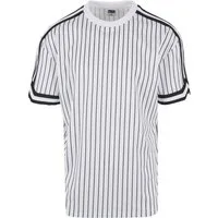 URBAN CLASSICS T-Shirt Urban Classics Herren Oversized Striped Mesh Tee (1-tlg)