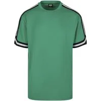 URBAN CLASSICS Netzshirt Urban Classics Herren Oversized Stripes Mesh Tee (1-tlg)