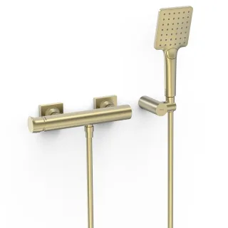 Tres Einhebel Brausemischer Anti Kalk Handbrause: 96x110 mm , 22116701CA 22116701CA