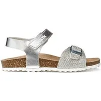 Geox GEOX ADRIEL, Sandalen, Silber, Kinder Sandale