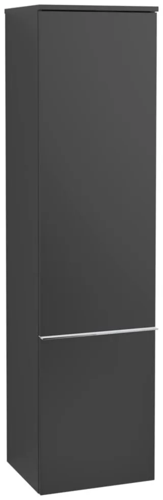 Villeroy & Boch Hochschrank Venticello 404x1546x372mm 1 Tür A:re Volcano Black A95111VL