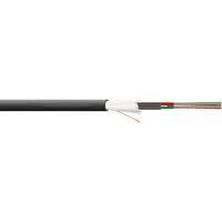 Verlegekabel A/I-DQ(ZN)BH 9/125µ OS2 24F Dca schwarz, 1 Meter