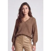 MARC AUREL V-Ausschnitt-Pullover