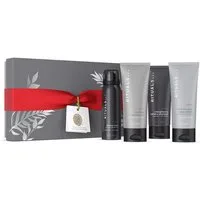 Rituals Pflege-Geschenkset Luxus-Pflegeset Limited Edition Homme Geschenkset S 2025, 4-tlg., 4-teiliges Pflegeset mit Duschschaum, Shampoo, Duschgel & Lotion