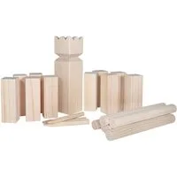 Vedes Spielzeug-Gartenset 74700683 OA Schwedenschach-Kubb, 21tlg