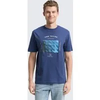 TOM TAILOR T-Shirt T-Shirt T-Shirt mit Foto-Print