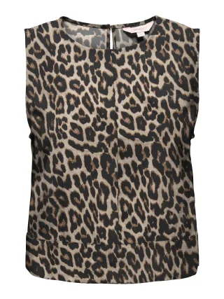 ONLY - ONLDORSI ARIS SL LOOSE TOP WVN CC Peyote - Gr. - S