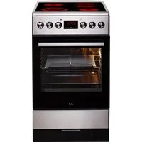 Amica Elektro-Standherd SHC 903 001 E, mit 1-fach-Teleskopauszug, Steam Clean, Komfortables Kochen und Backen mit bequemer Handhabung