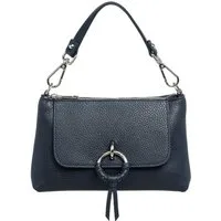 Caspar Umhängetasche Elegante Leder Umhängetasche Damen Clutch No.851, leicht, elegant & unempfindlich - 100% Echtleder - Handmade in Italy