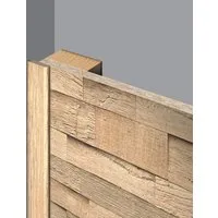 EGGER Abschlussleiste Abdeckleiste Decowall AL007 Laxfield Eiche, Kleben, Nageln, 1-St., 2400 x 6 x 25mm