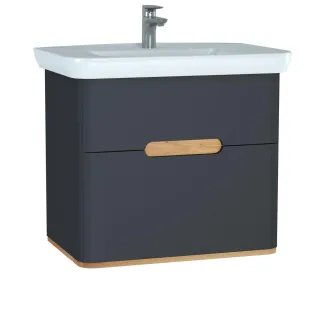 Vitra Sento Set 78 cm, 2 Laden, Anthrazit Matt, 60836 60836